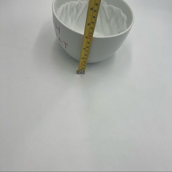 Set of 3 Crate & Barrel Ceramic Small Nesting Bowls. Holiday Nesting Bowls. - Picture 9 of 13